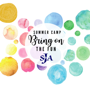 Fun Facts for Kids Brain Breaks Polka Dot Presentation (1x 1 in) (1 x 1 in) Summer Camp at SJA